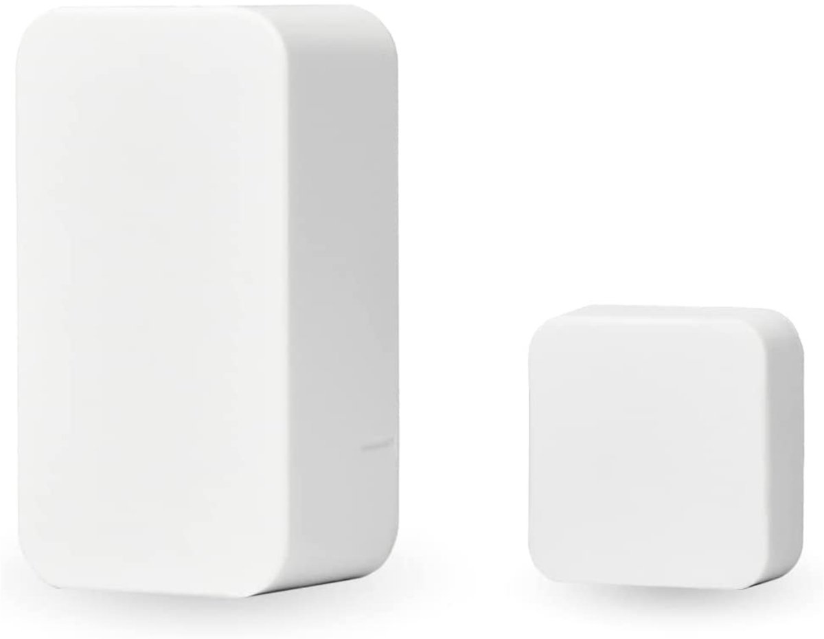 Nuki Deuralarm – Draadloze Deursensor met Alarm – Open/Dicht Detectie – Werkt met Google Home, Alexa & Apple Homekit – Wit