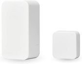 Nuki Deuralarm – Draadloze Deursensor met Alarm – Open/Dicht Detectie – Werkt met Google Home, Alexa & Apple Homekit – Wit