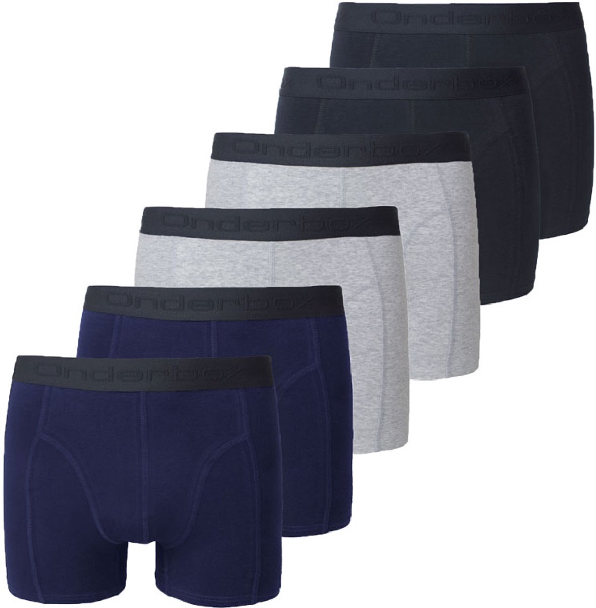Onderbox boxershorts 6-pack multi