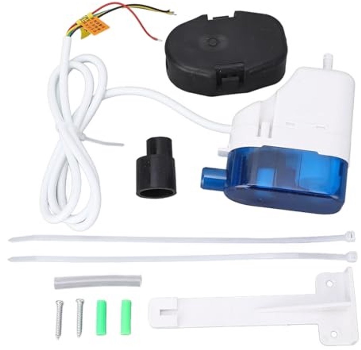 Allecto - Condensaatpomp - Waterafvoer - Compact en Stil - Blauw en Wit - 24 Liter per Uur - Geschikt voor 10 KW Airco - Model RS-24C