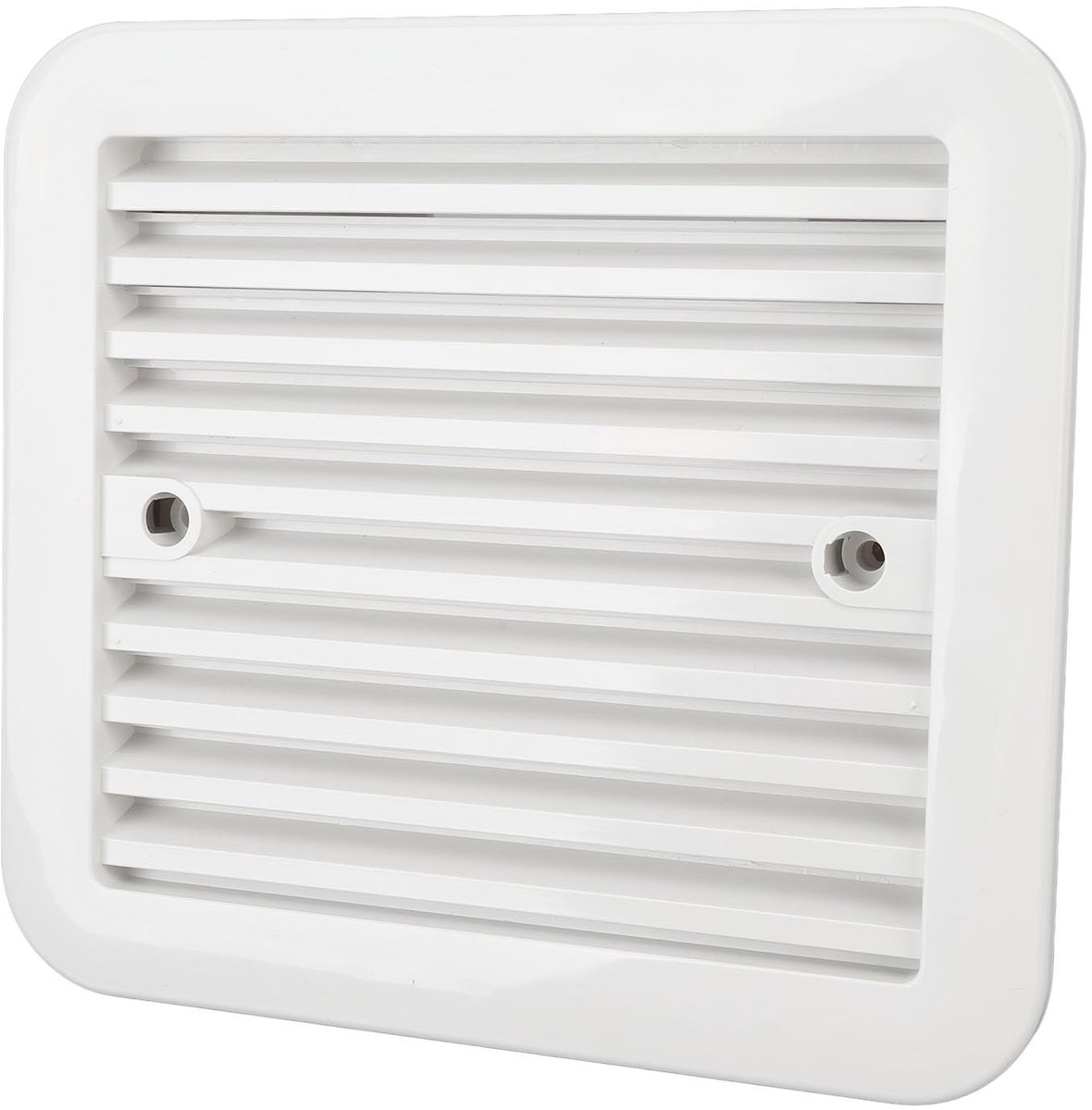 Allecto - Zijventilatierooster - Waterdichte Luchtuitwisseling - Duurzame Ventilatieopening - 23 x 19 x 8 cm - Geschikt voor Jacht, Badkamer, Keuke...