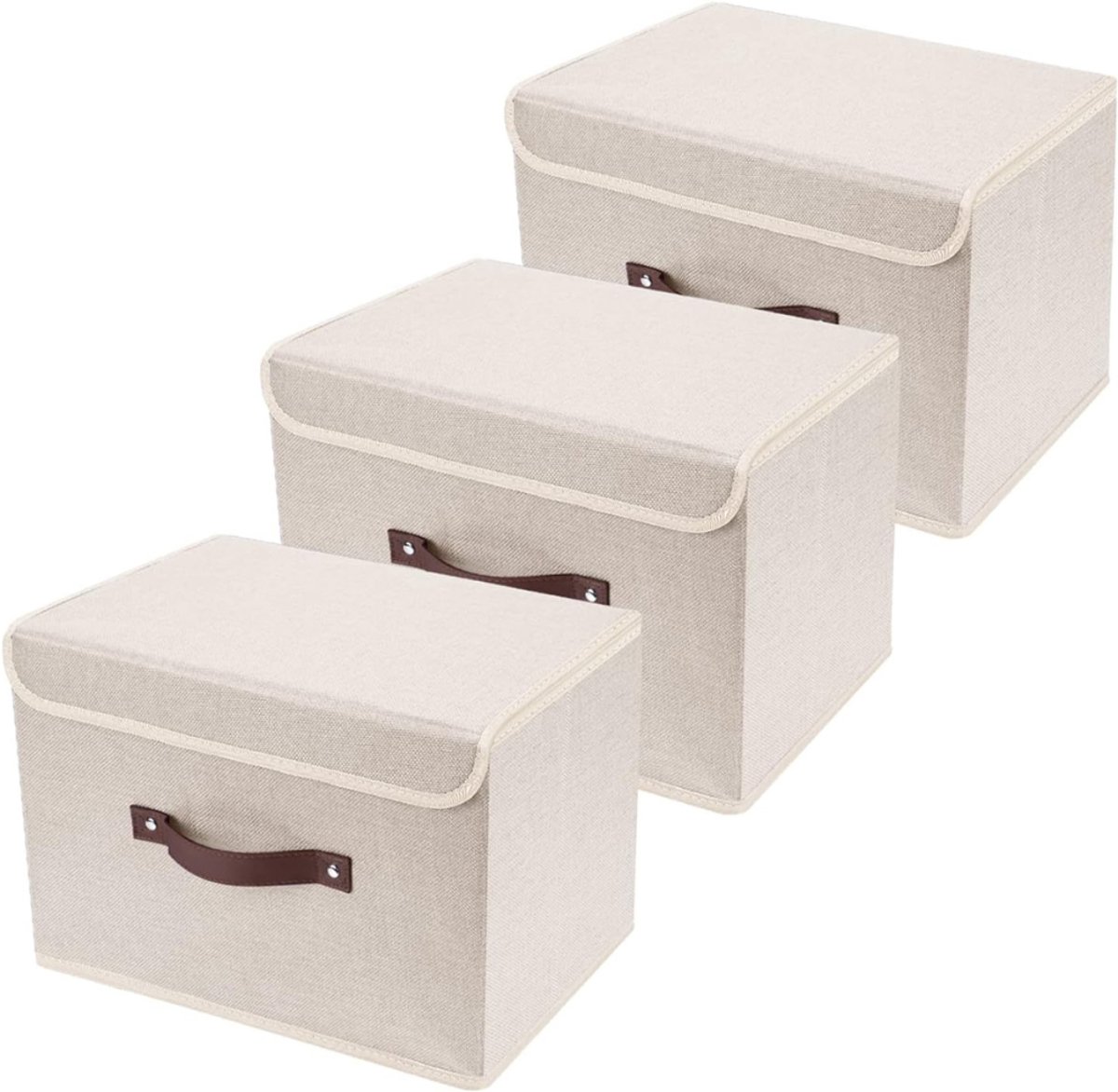MRKK® Opbergbak Met Deksel - Opbergdoos - Opbergbox