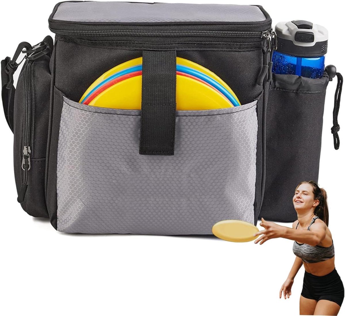 Disc Golf Tas - Disc Golftas Polyester - Sporten en Outdoors - Waterdicht Materiaal