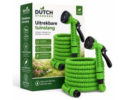 Tuinslang Uitrekbaar 15 meter - 7 Standen - Flexibel