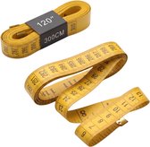 Knaak Meetlint - 3 meter - Geel - Omtrekmeter - Lichaam - Rolmaat - Naaien - 1 stuk