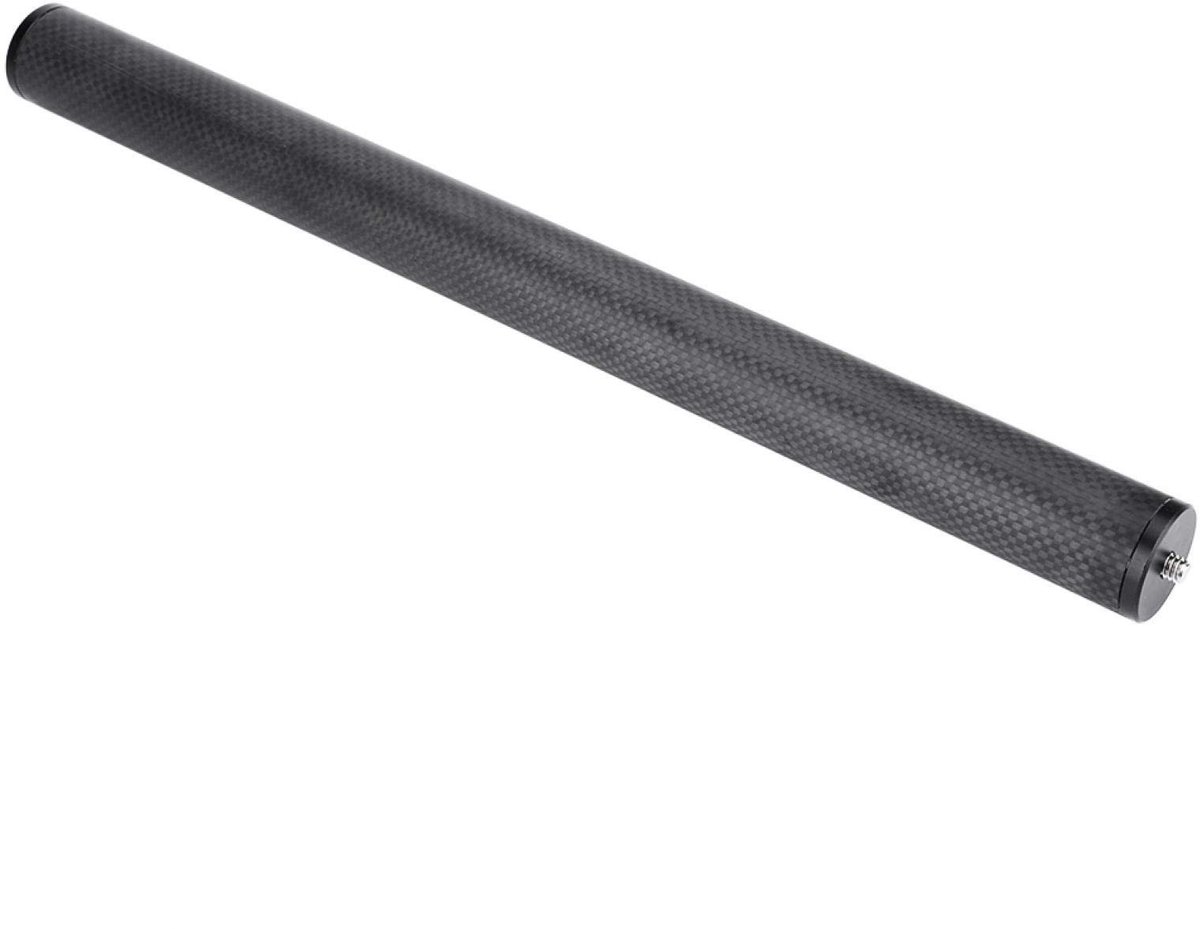 Allecto - Monopod Carbon Tube - Lichtgewicht Verlengstuk - Ideaal voor Video-opnamen - 36 cm - Gimbal Extension Pole - Geschikt voor Tripod - Carbon