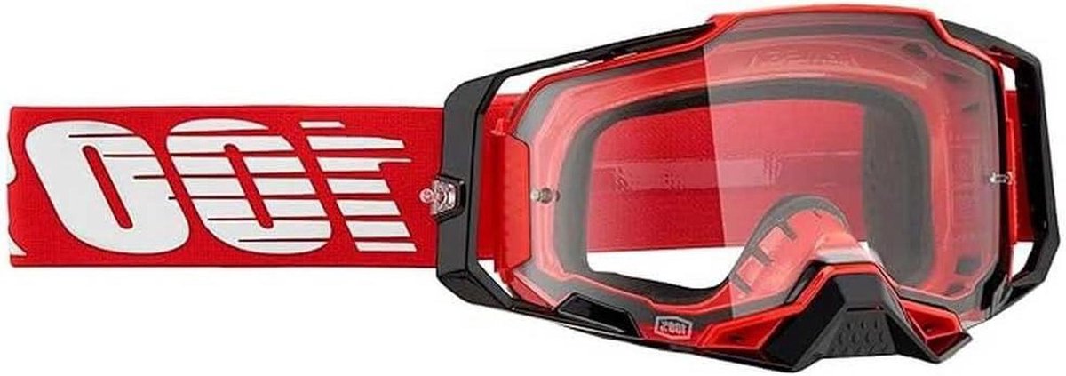 Off-Road Goggle - Motorcross Bril - Bescherming Tijdens Sport - Helder Lens Ontwerp - 23 x 12.5 x 11.5 cm