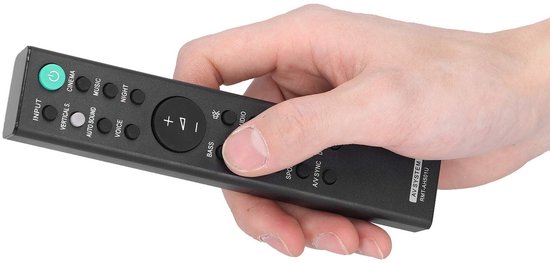 Dailygoody AH501U Soundbar - Vervangende afstandsbediening - Comfortabel en gebruiksvriendelijk - Zwart - Geschikt voor Sony HT X8500 - Inclusie. van Merkloos — afbeelding 5