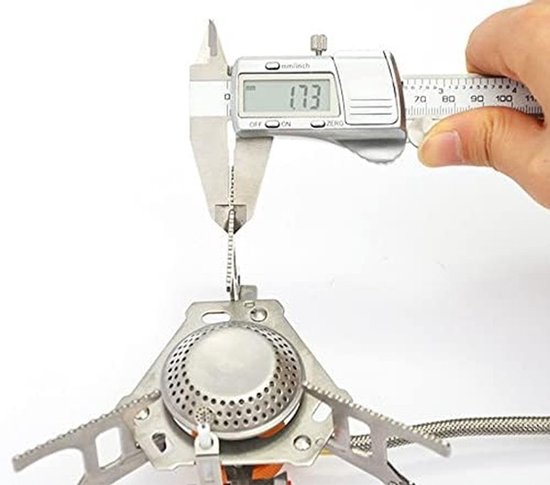 Dailygoody - Opvouwbare campingbrander - Campinggasfornuis - Sterke vuurkracht met piëzo-ontsteking - Draagbaar en inklapbaar - Buiten koken - Id — afbeelding 2
