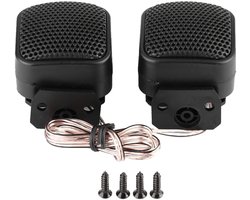 Solidchoice - Dailygoody - Auto Luidspreker - Compacte Audiokwaliteit - Stofdicht en Luide Audio - Zwart - Muziek Tweeter - Geschikt voor Auto - 500 W