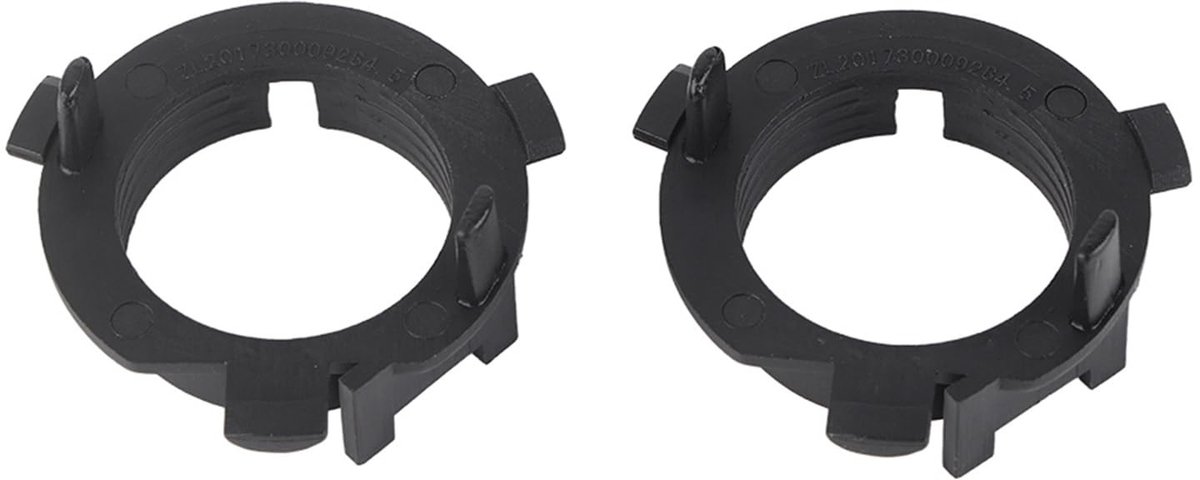 Allecto - H7 LED Headlight Adapter - Adapter voor LED Lampen - Eenvoudige installatie - Kunststof - Geschikt voor K4 K5 Sorento Veloster Santa Fe