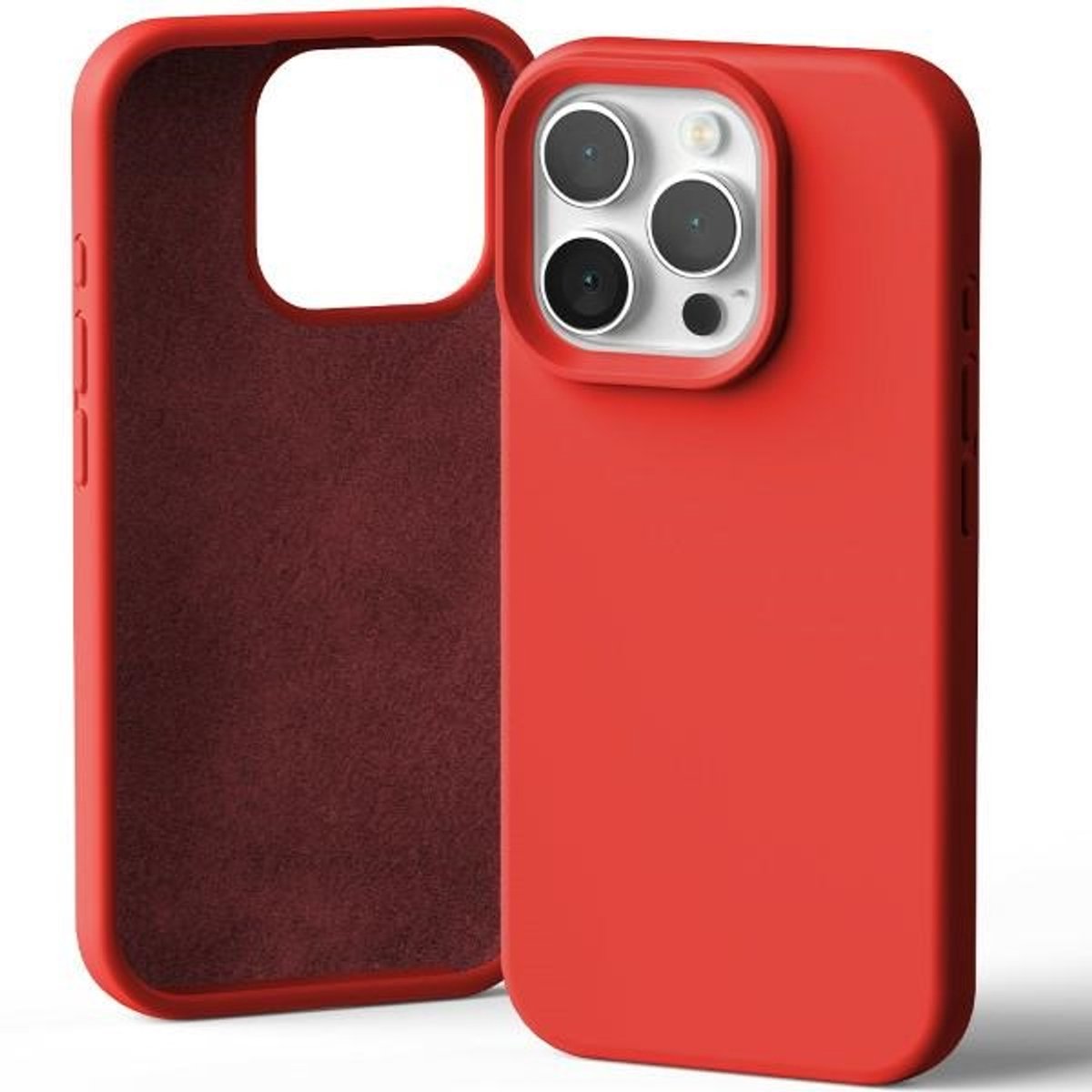 Mercury Silicone Voor Iphone 16 Pro 6.3 Beschermhoesje Met Anti-Schoksysteem