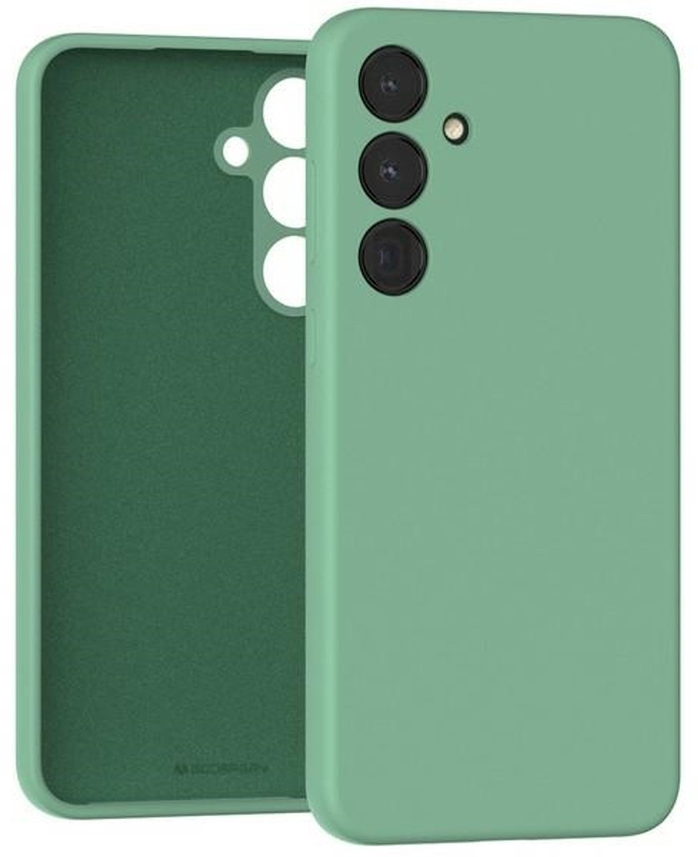 Mercury - Silicone Hoes - Samsung Galaxy A15 - Groen - Luxe Bescherming