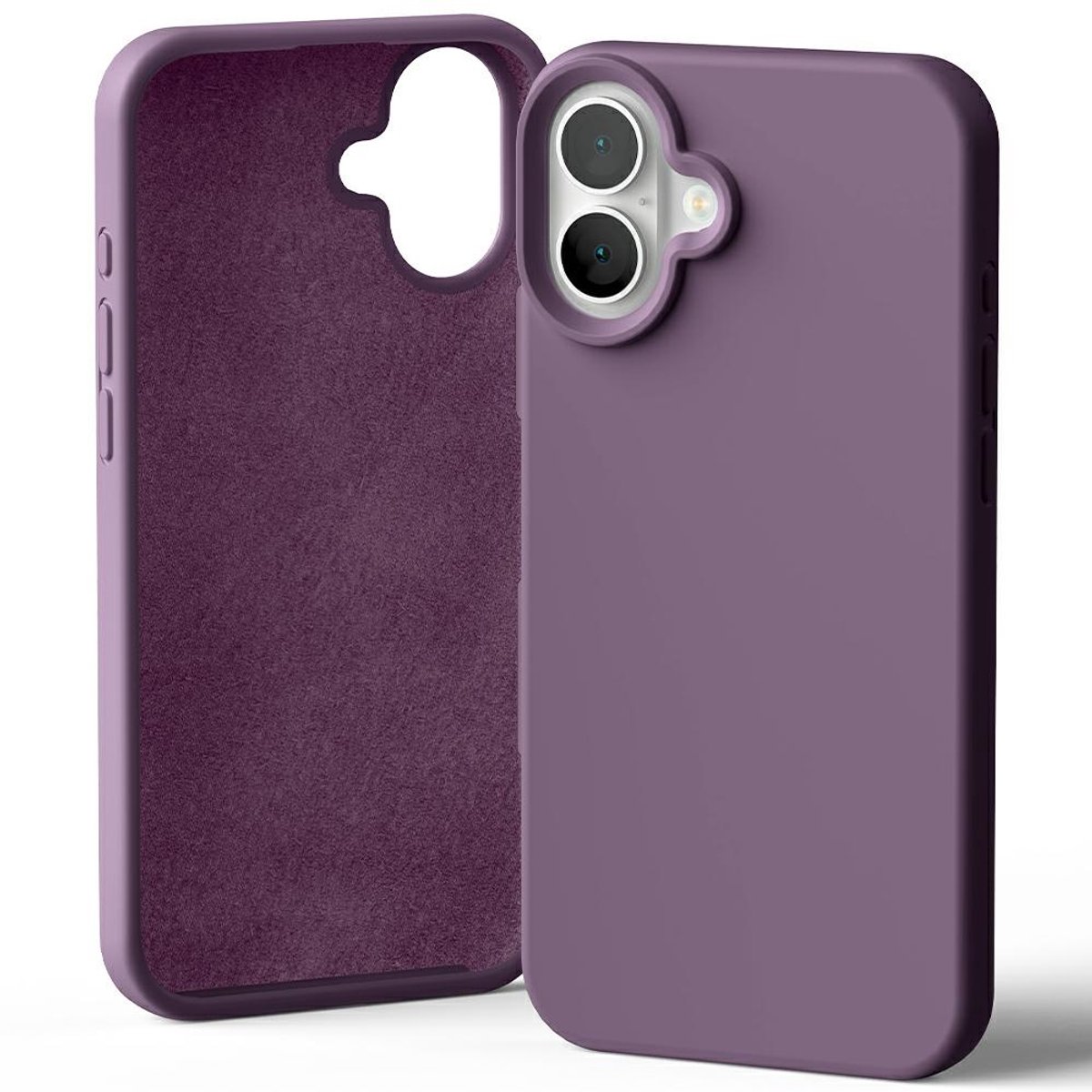 Mercury Siliconen Hoesje Voor Iphone 16 Plus 6,7 Ideaal Voor Dagelijks Gebruik