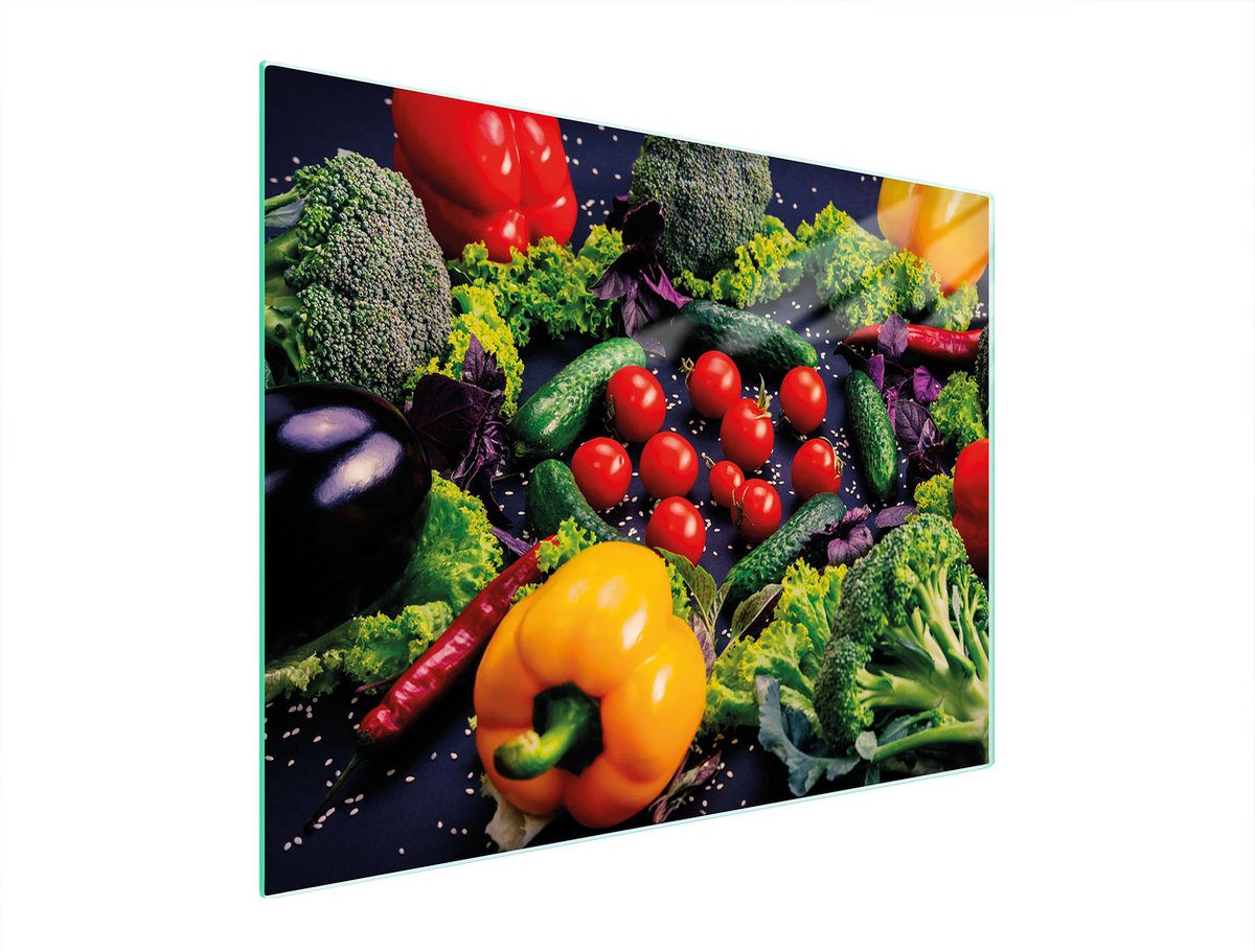 TMK ArtDeko - Snijplank van glas - 52x40 cm - Geharde Veiligheidsglas - UV afgedrukt