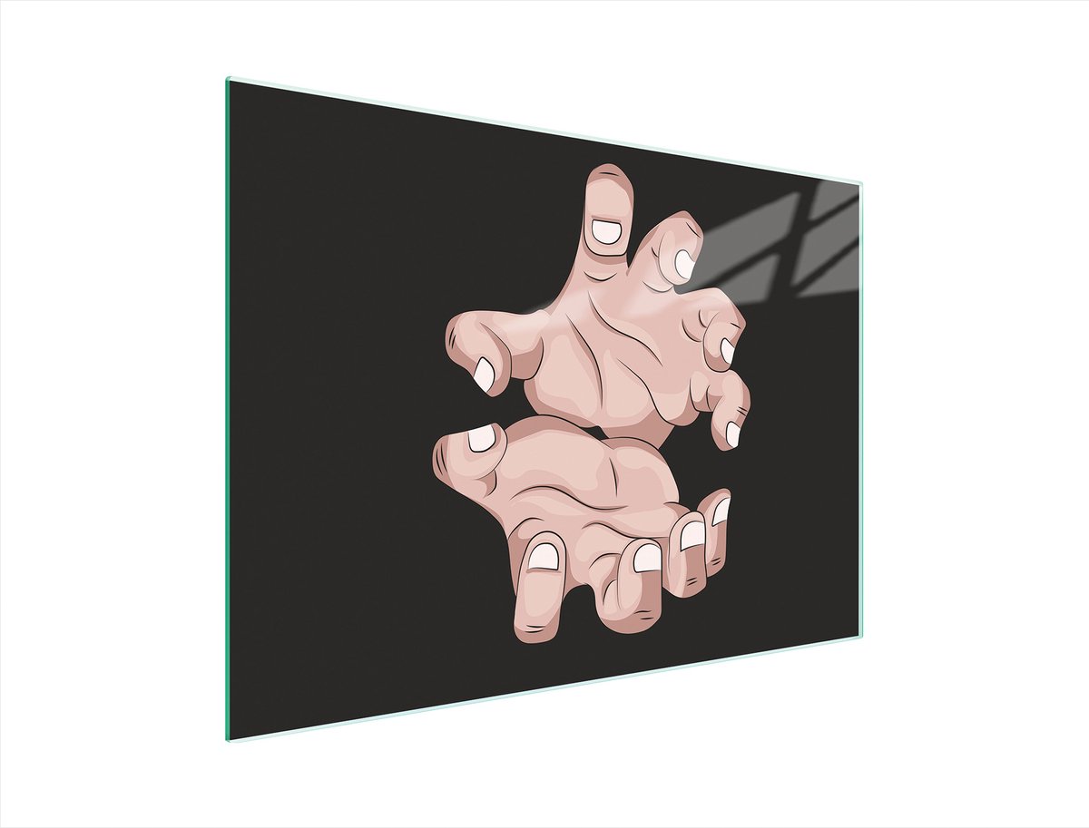 TMK ArtDeko Serie - Snijplank - 40x30 cm - Gehard Glas - Antislip