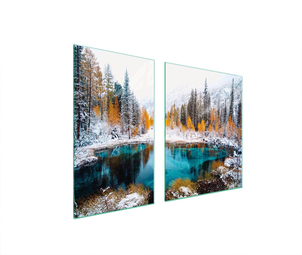 TMK ArtDeko - Snijplank - 100x52 cm - Glas - Antislip - UV-Print
