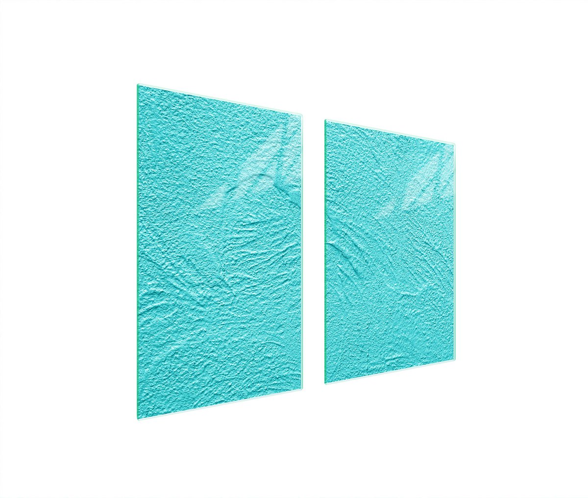 TMK ArtDeko - Glazen Beschermplaat - 65x52 cm - Veilig - Modern Ontwerp