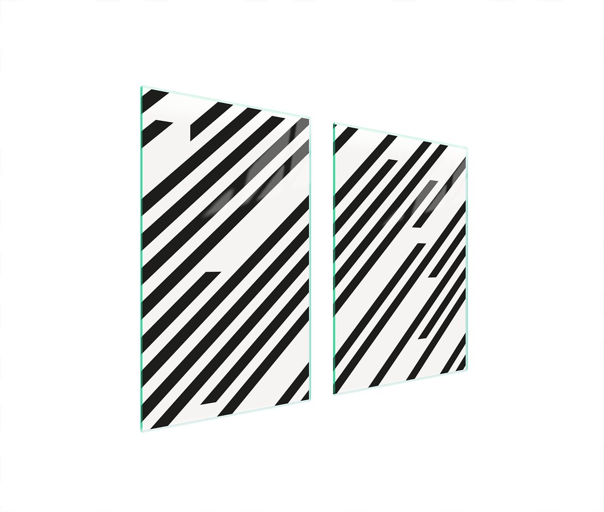 TMK ArtDeko - Glasplaat Bescherming - 65x52 cm - Veelzijdig - Veelkleurig