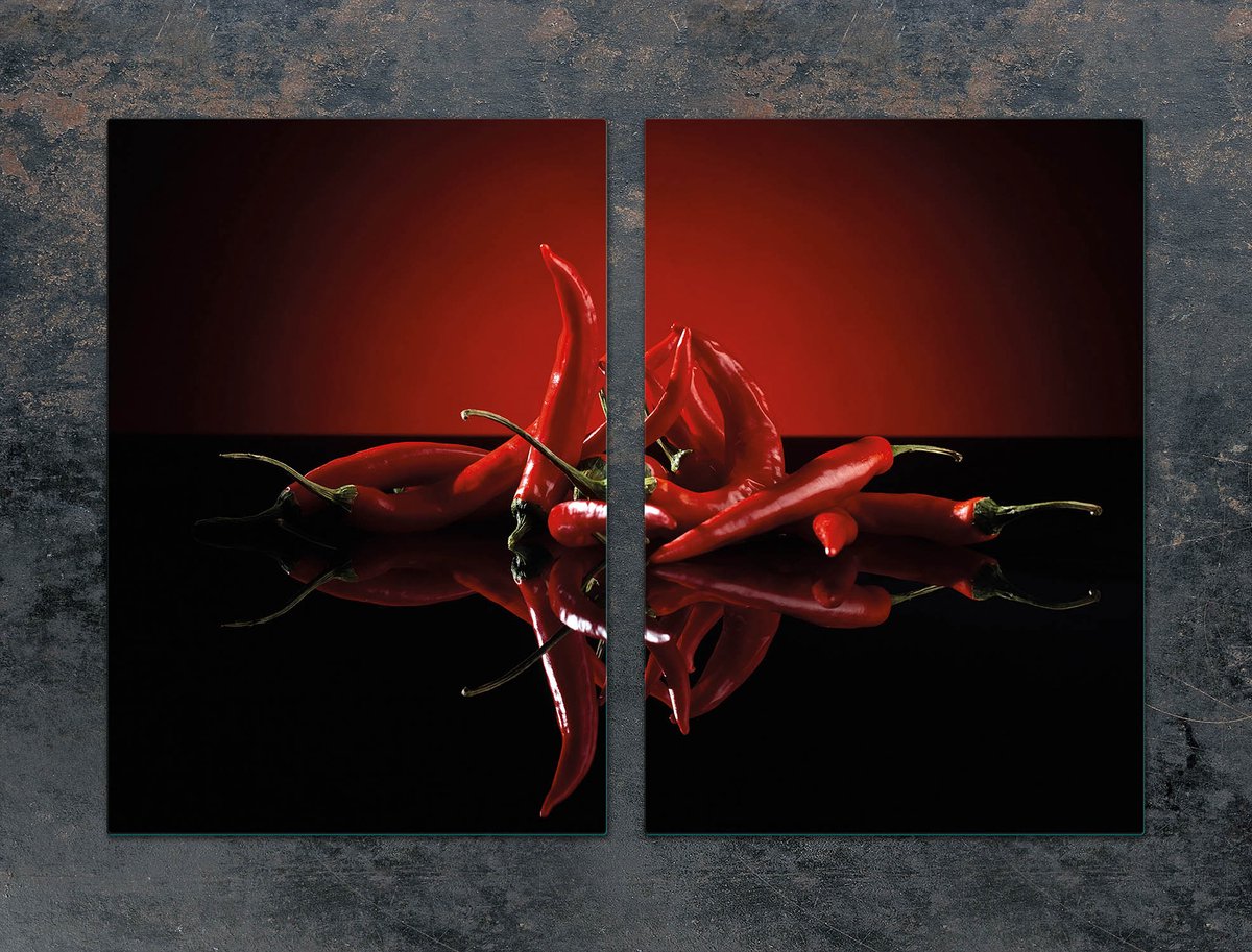 TMK ArtDeko - Snijplank - Glas - 2x35x52 cm - Bescherming