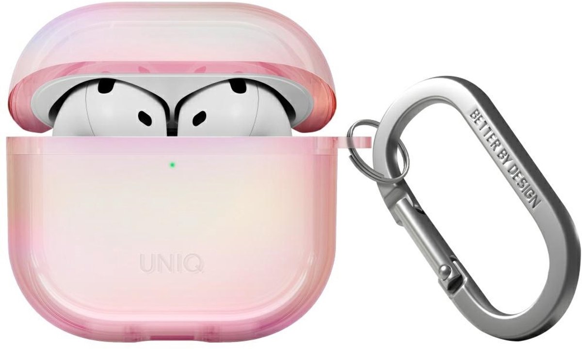 Uniq Case Cover Voor Airpods 4 Hang Case Iriserende Holo