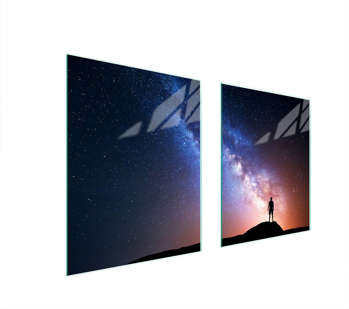 TMK ArtDeko - Snijplank - 85x52 cm - Glas - Beschermplaat