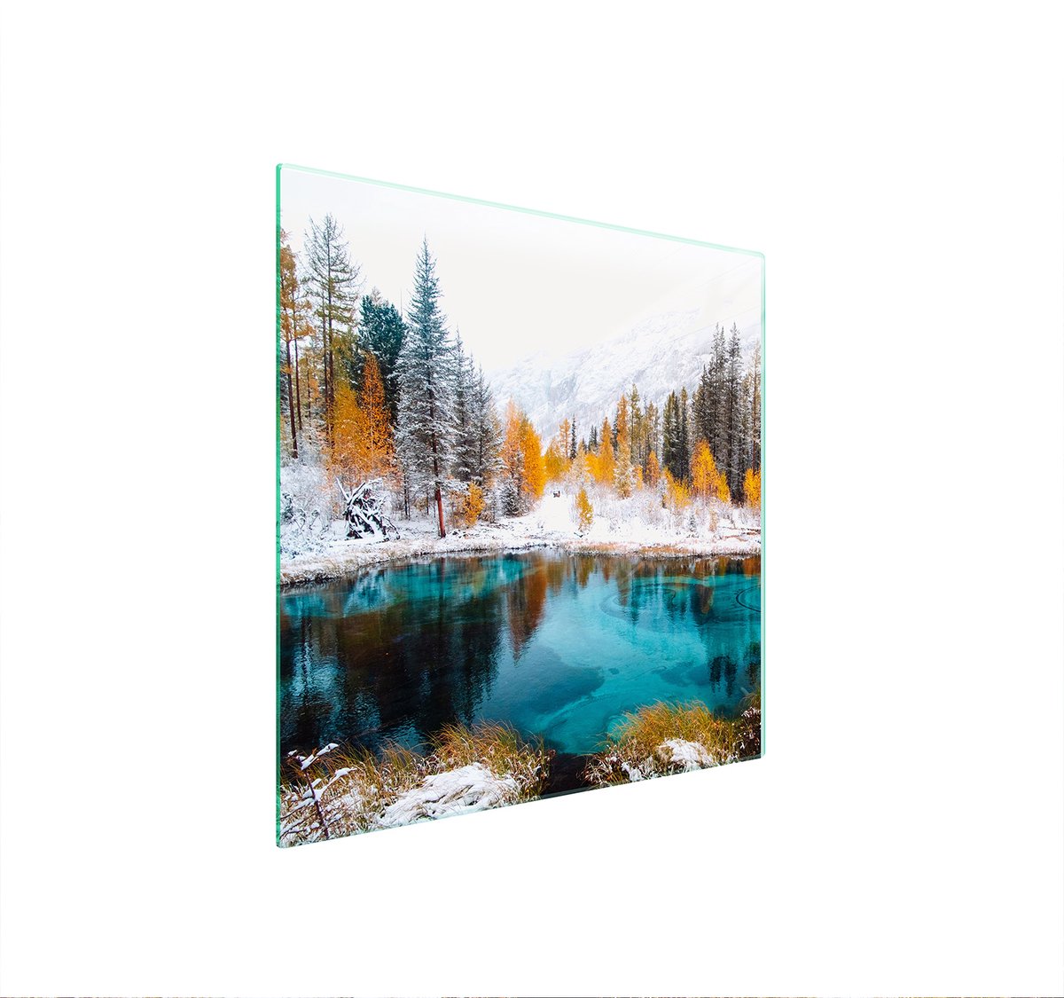 TMK ArtDeko - Glazen Beschermplaat - 50x52 - Veilig - Veelzijdig