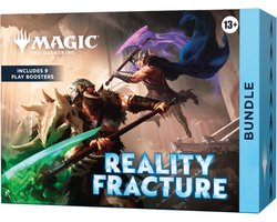 Magic: The Gathering Reality Fracture Bundle | Includes 9 Play Boosters, 30 Lands, 1 Foil Alt-Art Promo Card + Exclusive Accessories