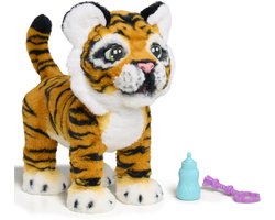 FurReal Gabby de Tijger - Interactieve pluchen knuffel die écht groeit en gromt