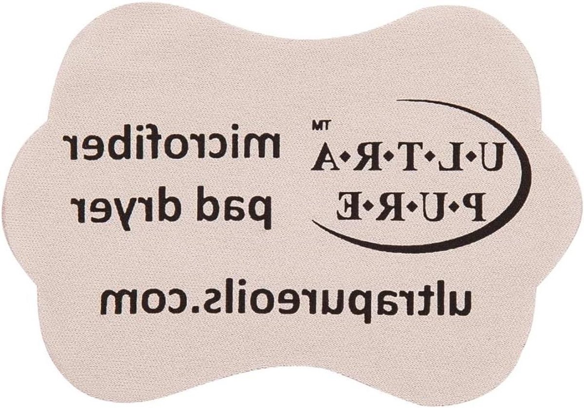 Microvezel Pad Droger - Instrument Droger - Houtblazers Onderhoud - Herbruikbaar & Wasbaar - 8 x 5.5 cm - Wit