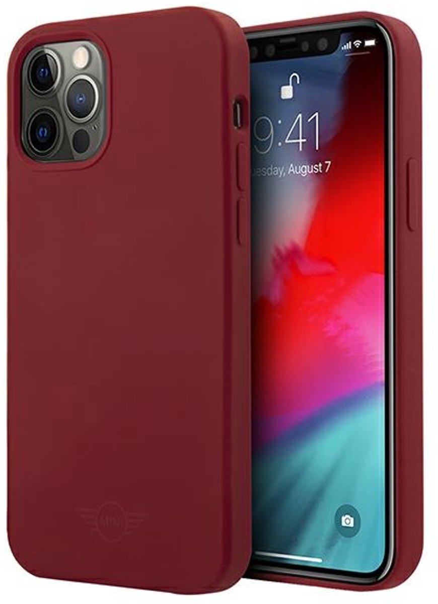 Mini MIHCP12MSLTRE iPhone 12/12 Pro 6.1" rood/rood harde hoes Siliconen Tone On Tone