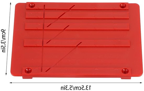Tape Splicing Kit voor Universele Reel to Reel Tape Recorders - Splicing Plate voor 1 Inch, 1/2 Inch, 1/4 Inch en 1/8 Inch Tapes, Perfect voor Geluidsopnames en Audiobewerking van Merkloos — afbeelding 3