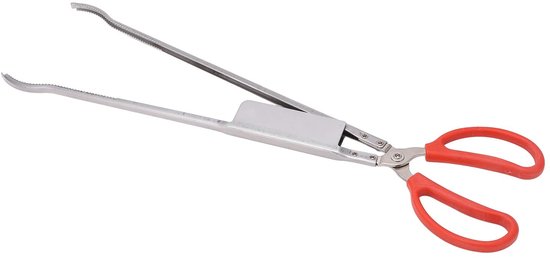 Allecto - Lange hengeltang - Krabbenzang - Hittebestendig roestvrij staal - 51 cm - Antislip handgrepen - Geschikt voor vissen - Blauw van Merkloos — afbeelding 5