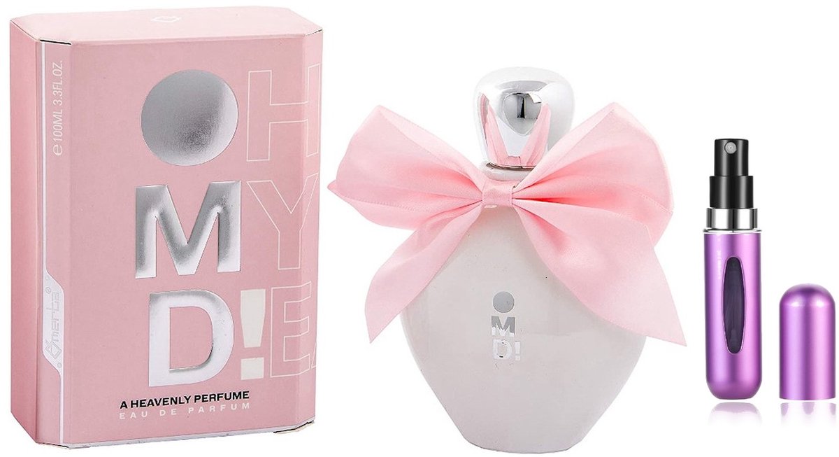 Omerta - OMD - Eau de Parfum - 100 ml inclusief hervulbare tasverstuiver (willekeurige kleur)