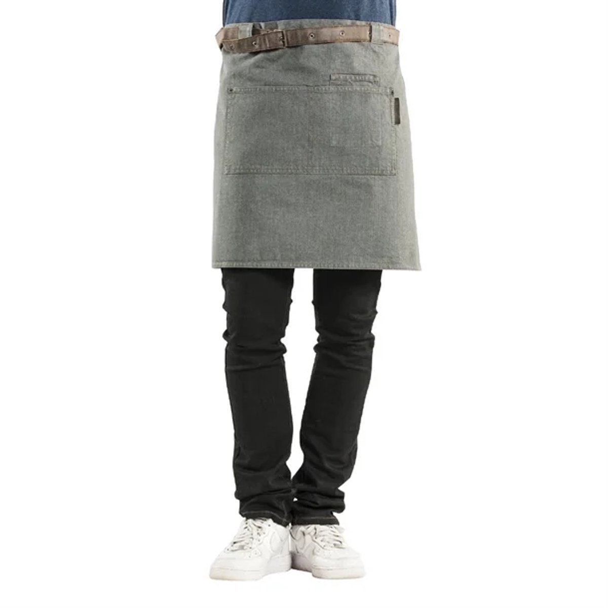 Short Chaud Devant Forene Grijs Denim maat W70-L50 cm unisex