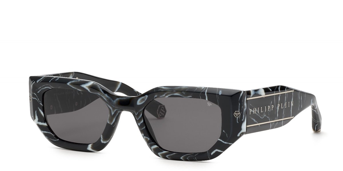Philipp Plein SPP066M Nero marmorizzato 51/21/135 WOMAN Zonnebrillen