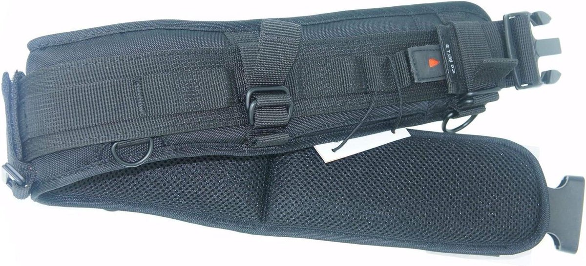 Heupriem - Verstelbare riem - Apparatuur dragen - Afneembare bekleding - 85-120 cm - Zwart