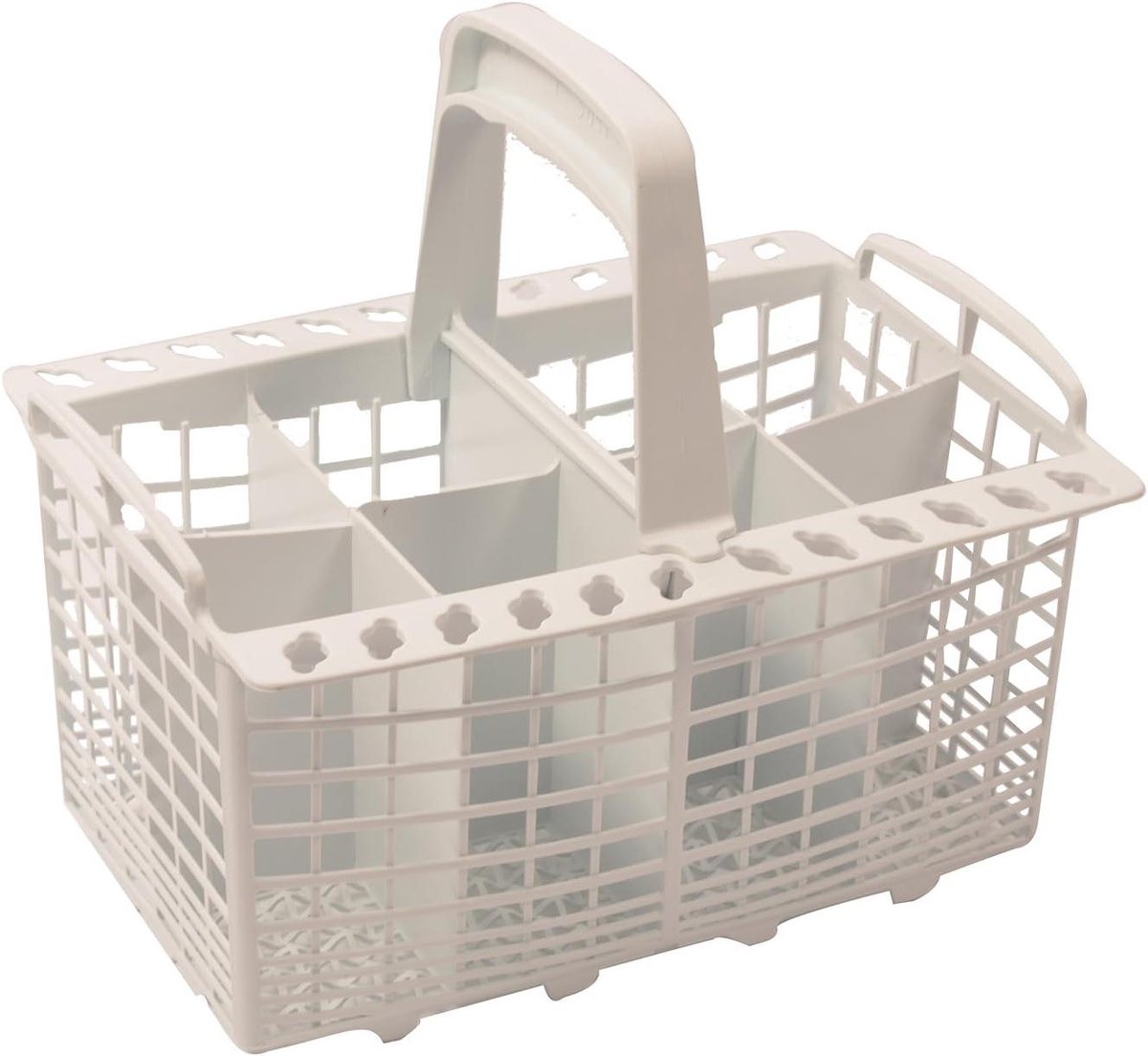 Bestekmand Vaatwasser - Universele Mand - Vaat Schoonmaken - Originele Vervanging - 1x1x1 cm - Grijs