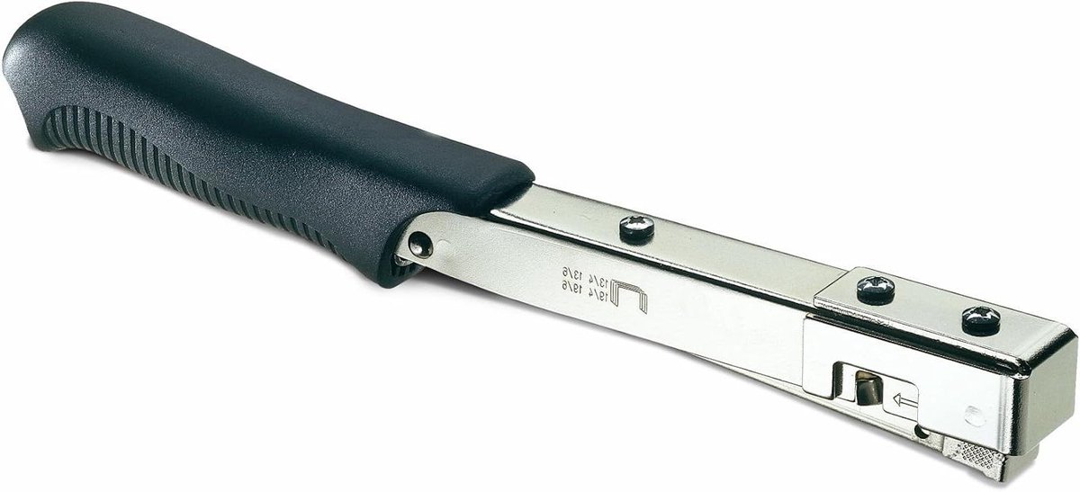 Hammer Tacker - Lichte Tacker - Snel Bevestigen - Alle Stalen Constructie - 29 cm - Chroom