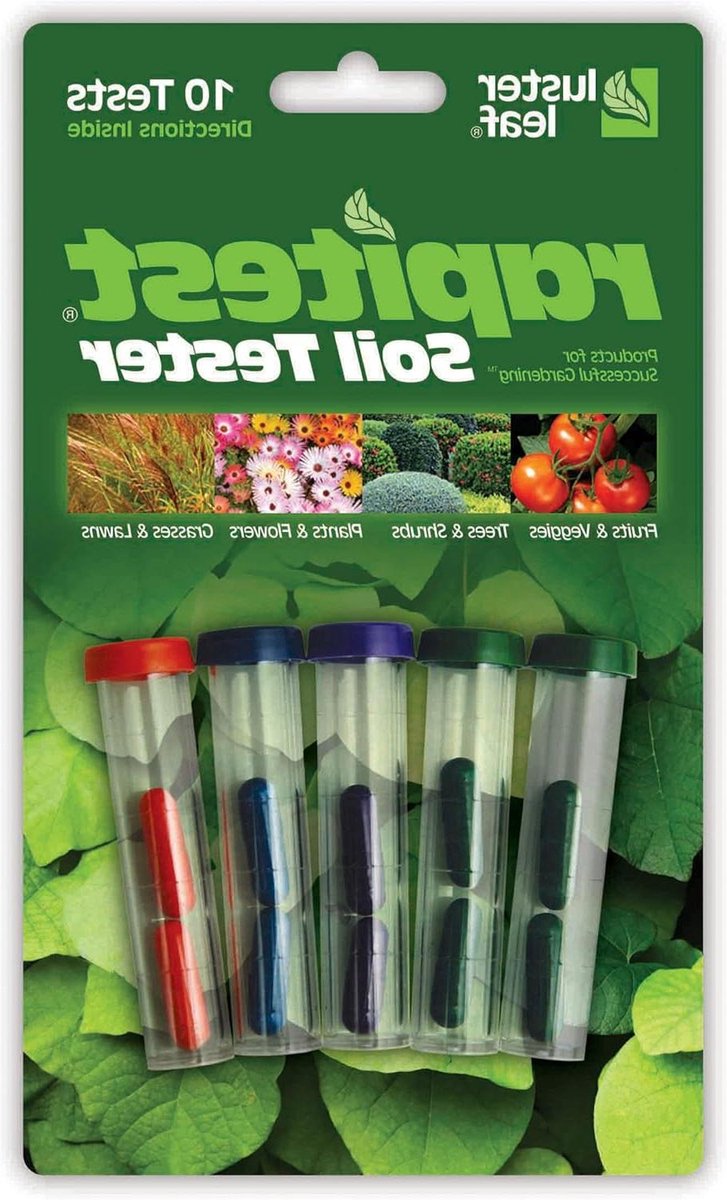 Bodemtest Kit - Plantenmeter - Tuinonderhoud - Snelle Resultaten - 10 Tests - Multicolor