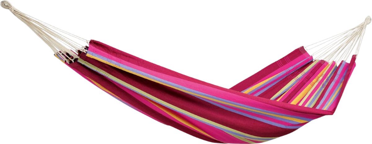 Hangmat - Draagbaar met draagtas - 230 x 150 cm - Draagvermogen tot 200 kg - Grenadine - Hangmat met Spreidstok - Weerbestendig - Hangmatten Camping - hangmat 2 persoons - Verdikt touw en draagtas - van Imperatoris