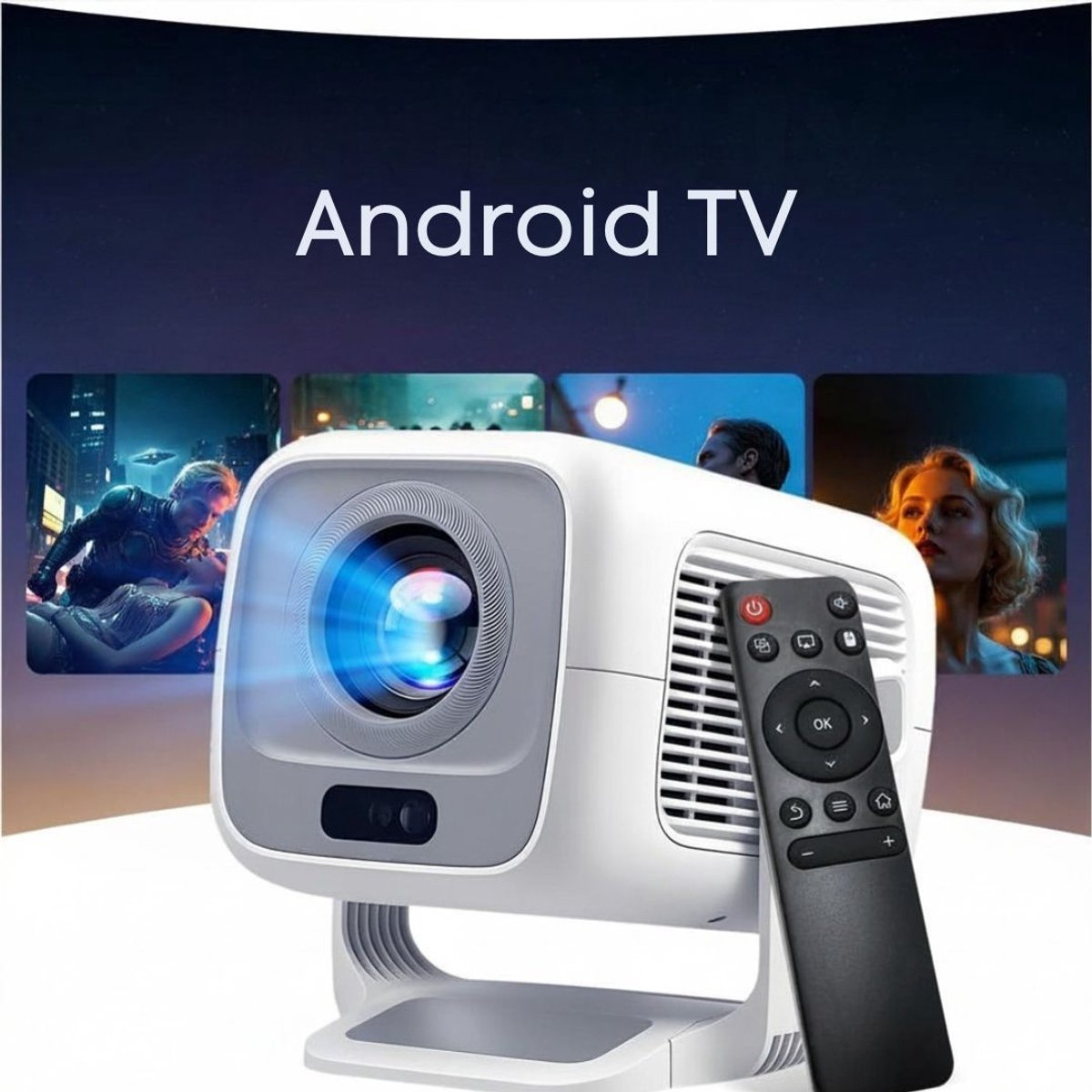 MRKK® Mini Beamer – Projector – Thuisbioscoop Beamer