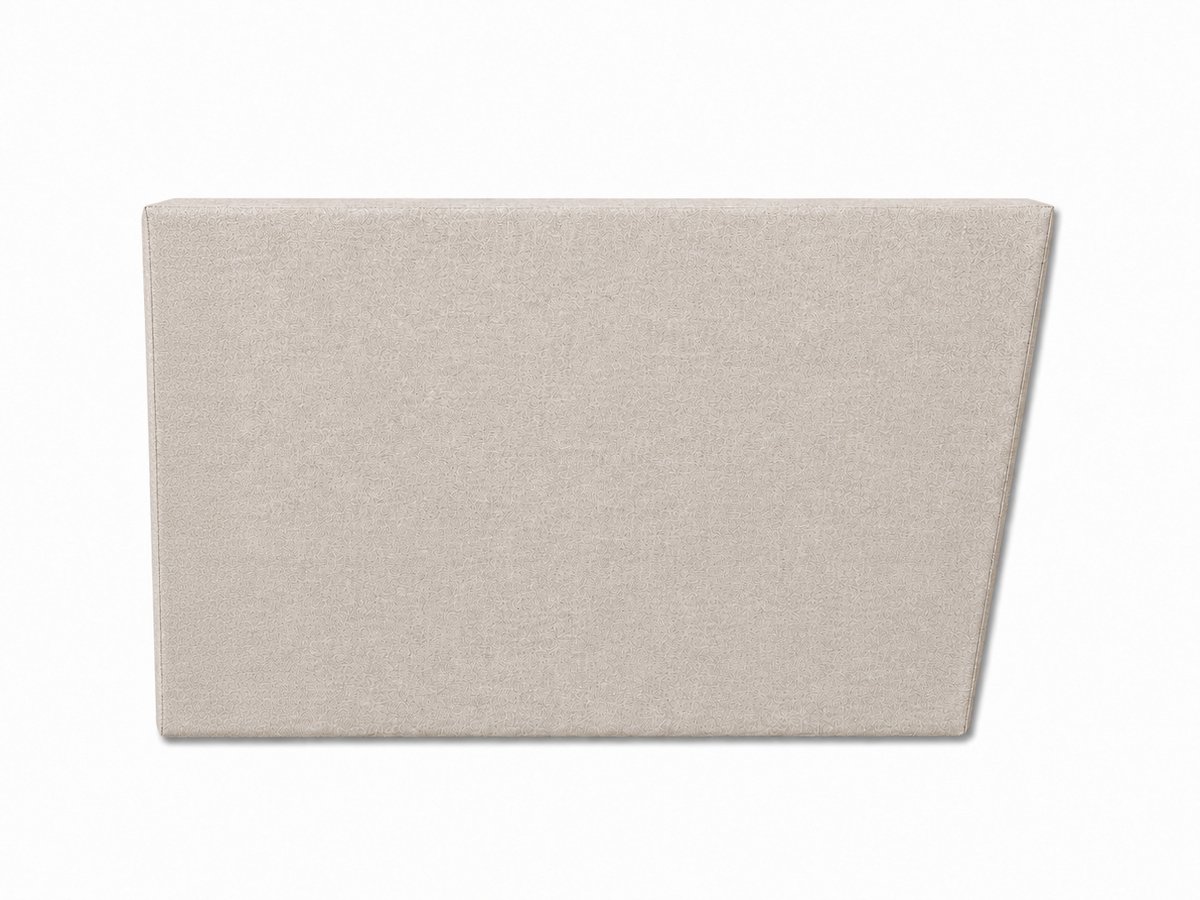 Palletkussen Links Beige - Ergonomisch Hoekkussen & Rugkussen voor Palletbank - Binnen & Buiten