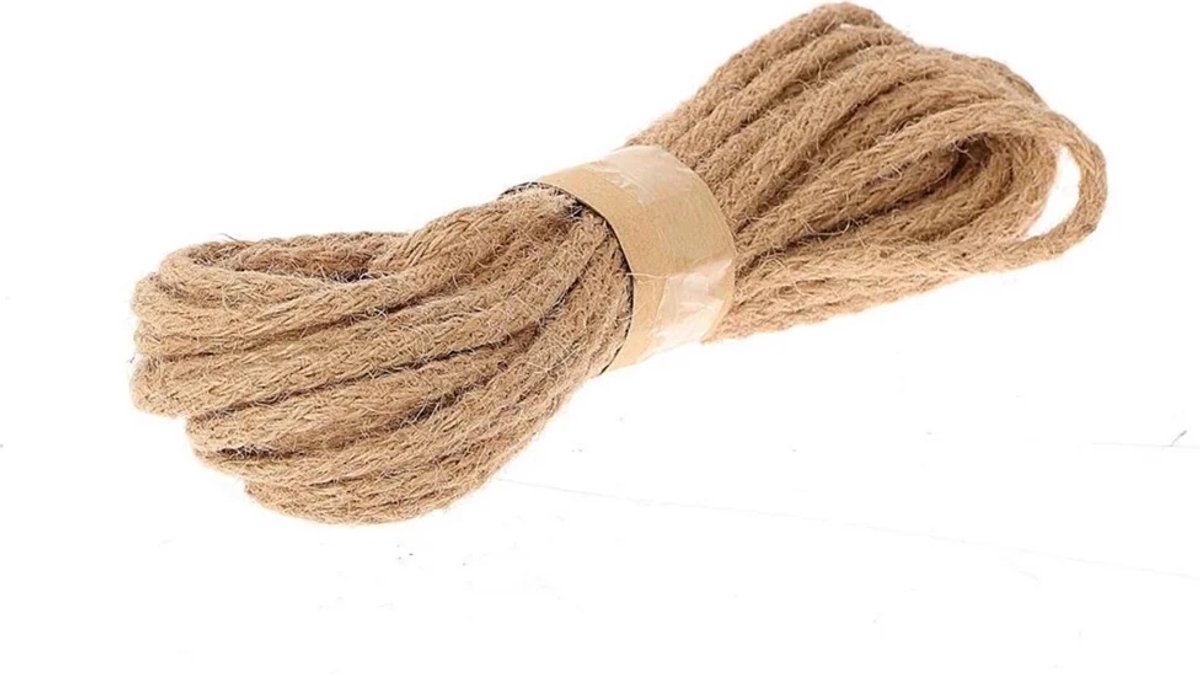 Jute - 7 meter - bruin - touw - HBX