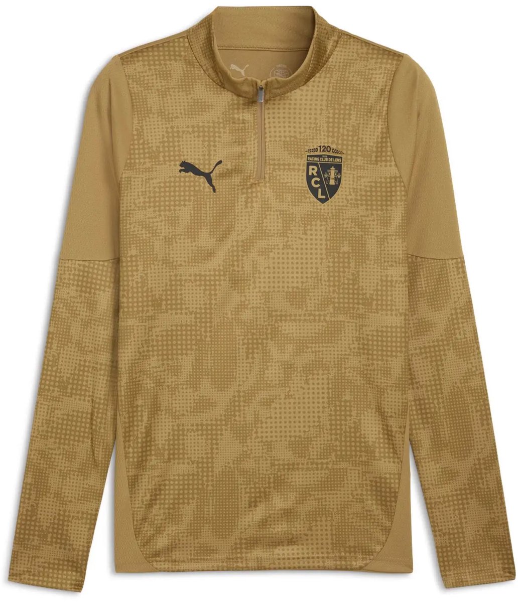 Trainingsshirt 1/4 zip RC Lens 2025/26 Beige