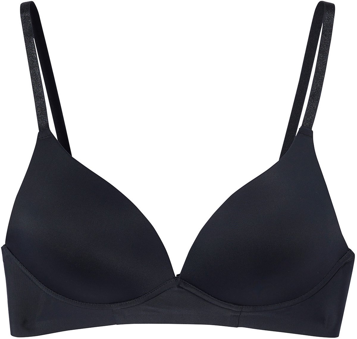 Pomm'Poire Dames beha zonder beugels met zachte cups Pomm'Poire Ghost Zwart