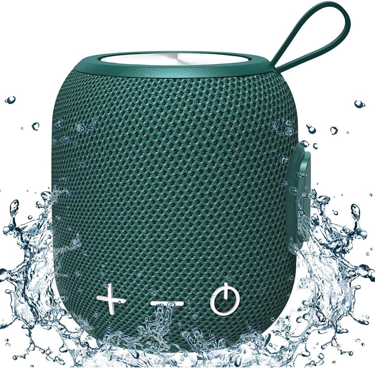 Draagbare Luidspreker - Mini Speaker - Muziek Luisteren Buiten - 24 Uur Batterijduur - IPX7 Waterdicht - Blauw