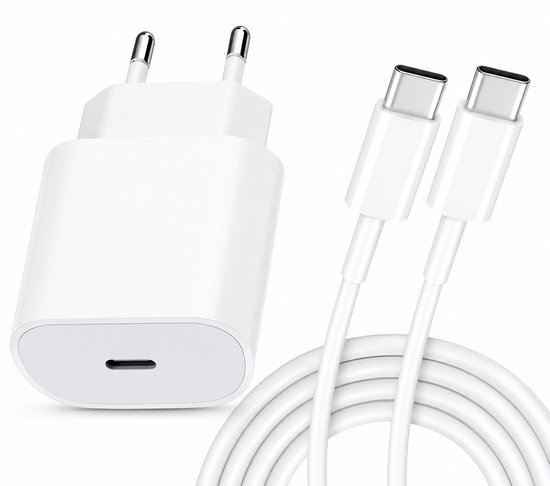 ThunderGold USB C Adapter + USB C Kabel - USB C Oplader - Adapter USB C - Oplader USB C - USB C Lader - Snellader USB C - USBC lader - Universeel