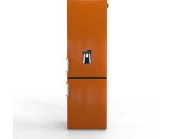 Nunki Large H2O – Koel-vriescombinatie – Waterdispenser – E-klasse – 268 liter – Front Liquid Copper Gloss
