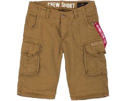 Alpha Industries Crew Short Shorts / Hose Khaki-31